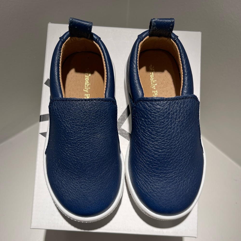 Freshly Picked. Navy Classic Slip On. Size 6